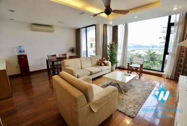 Modern apartment for rent in Truc Bach area, Ba Dinh, Ha Noi